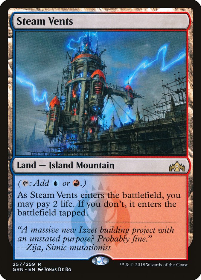 Steam Vents [Guilds of Ravnica] | Anubis Games and Hobby