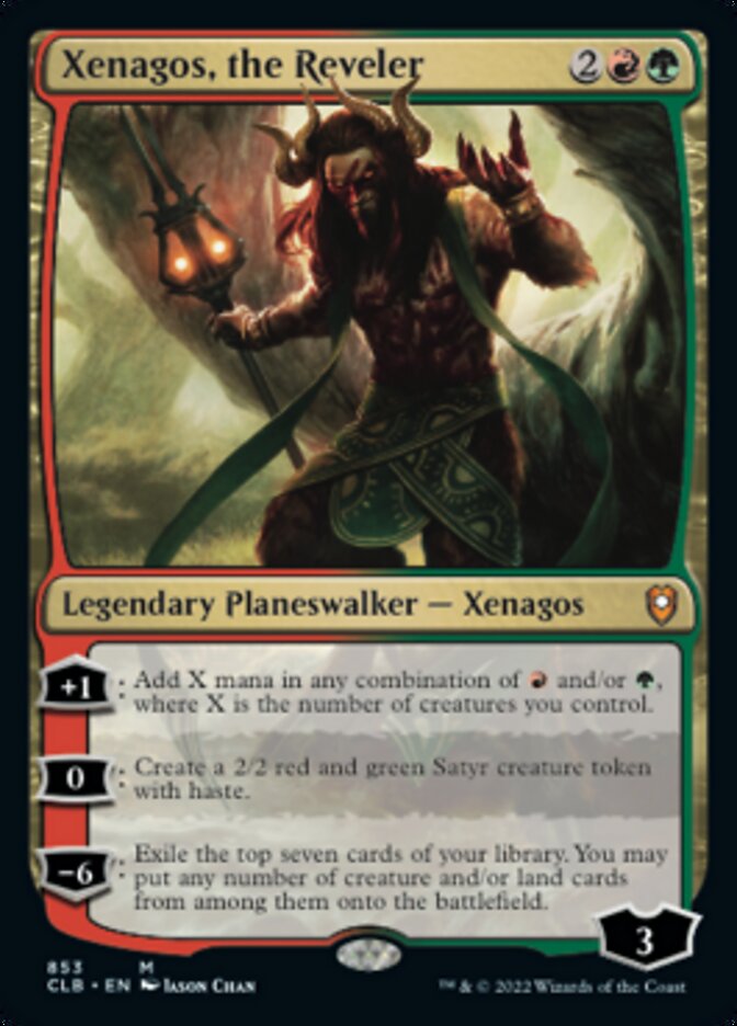 Xenagos, the Reveler [Commander Legends: Battle for Baldur's Gate] | Anubis Games and Hobby