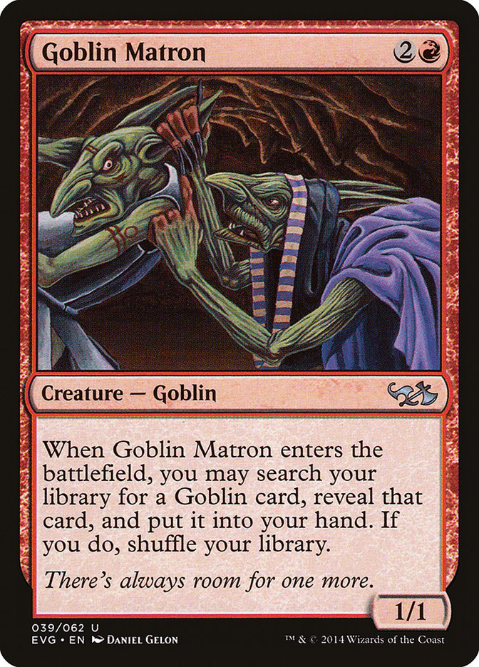 Goblin Matron (Elves vs. Goblins) [Duel Decks Anthology] | Anubis Games and Hobby