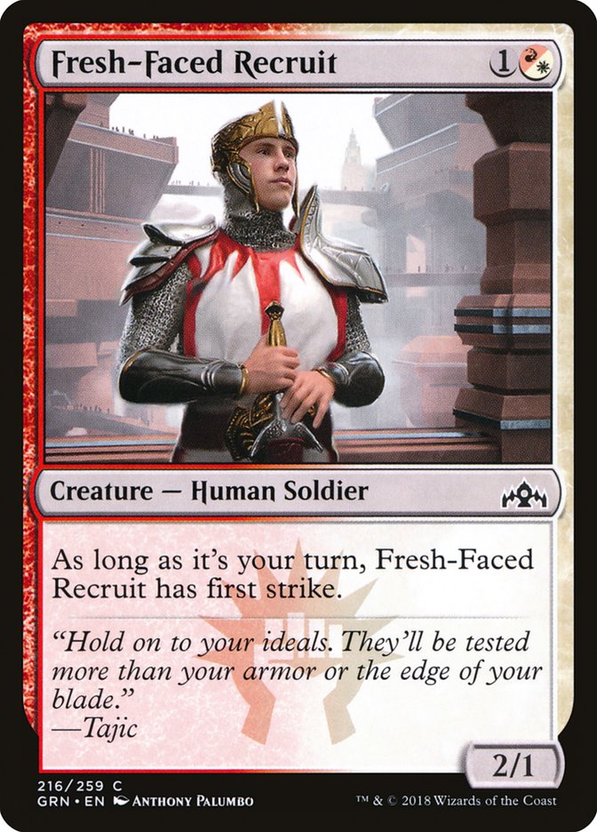 Fresh-Faced Recruit [Guilds of Ravnica] | Anubis Games and Hobby