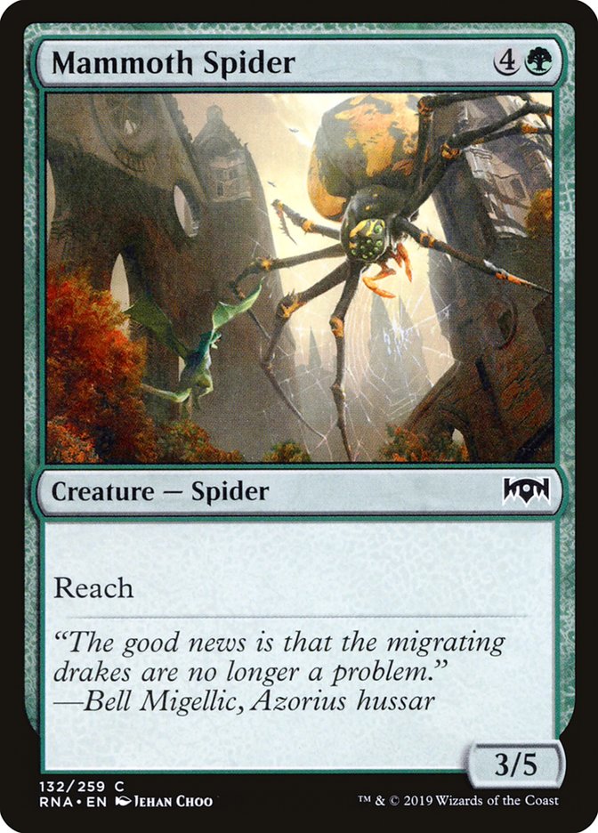 Mammoth Spider [Ravnica Allegiance] | Anubis Games and Hobby