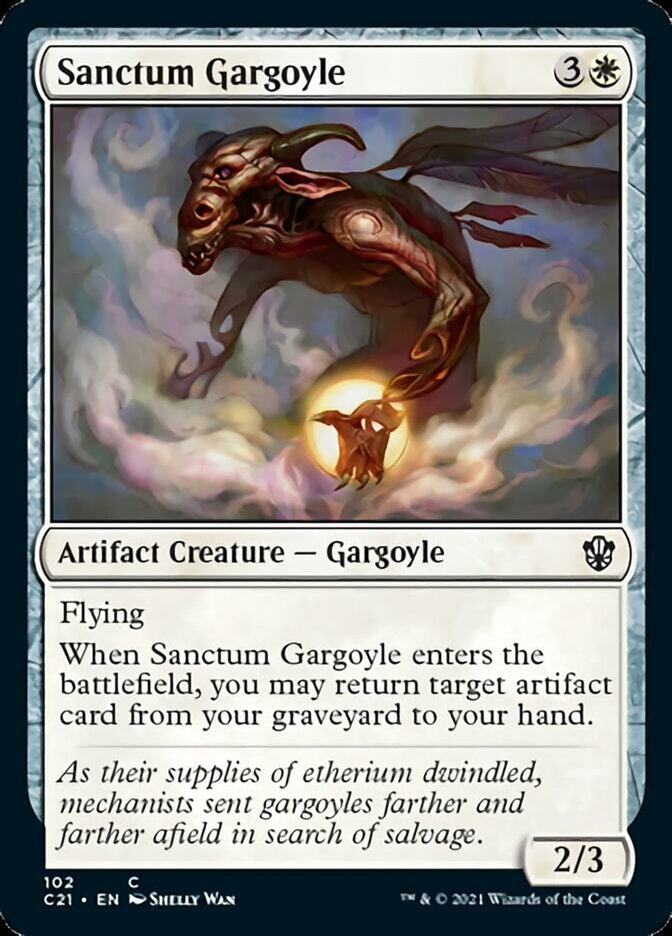 Sanctum Gargoyle [Commander 2021] | Anubis Games and Hobby