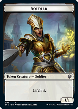 Eldrazi // Soldier Double-Sided Token [Starter Commander Decks] | Anubis Games and Hobby