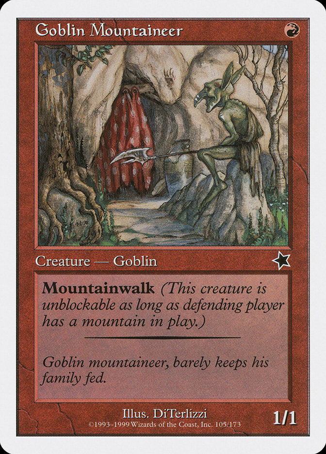 Goblin Mountaineer [Starter 1999] | Anubis Games and Hobby