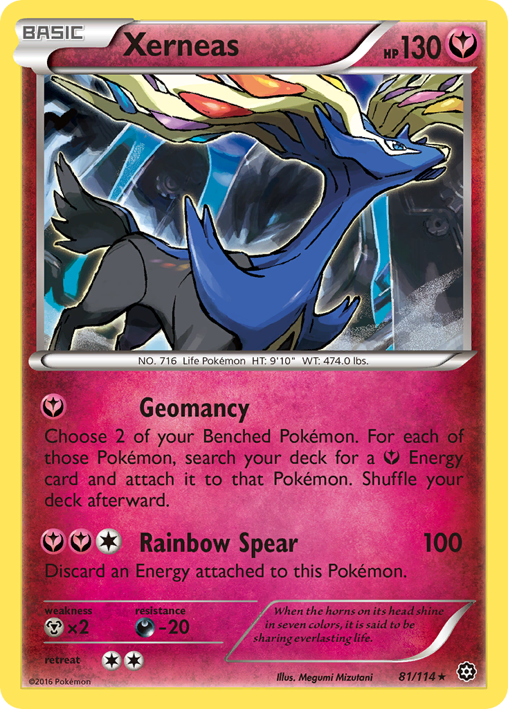 Xerneas (81/114) [XY: Steam Siege] | Anubis Games and Hobby