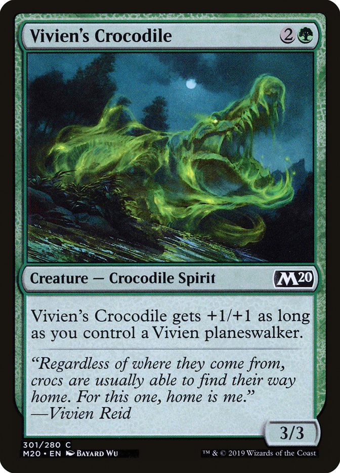 Vivien's Crocodile [Core Set 2020] | Anubis Games and Hobby