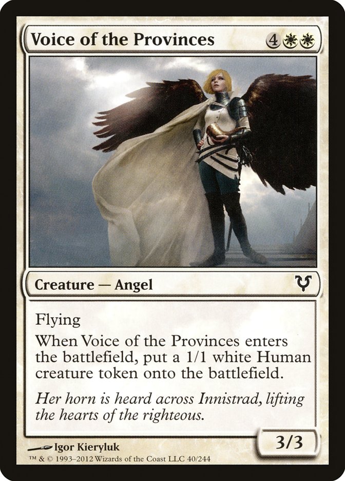 Voice of the Provinces [Avacyn Restored] | Anubis Games and Hobby