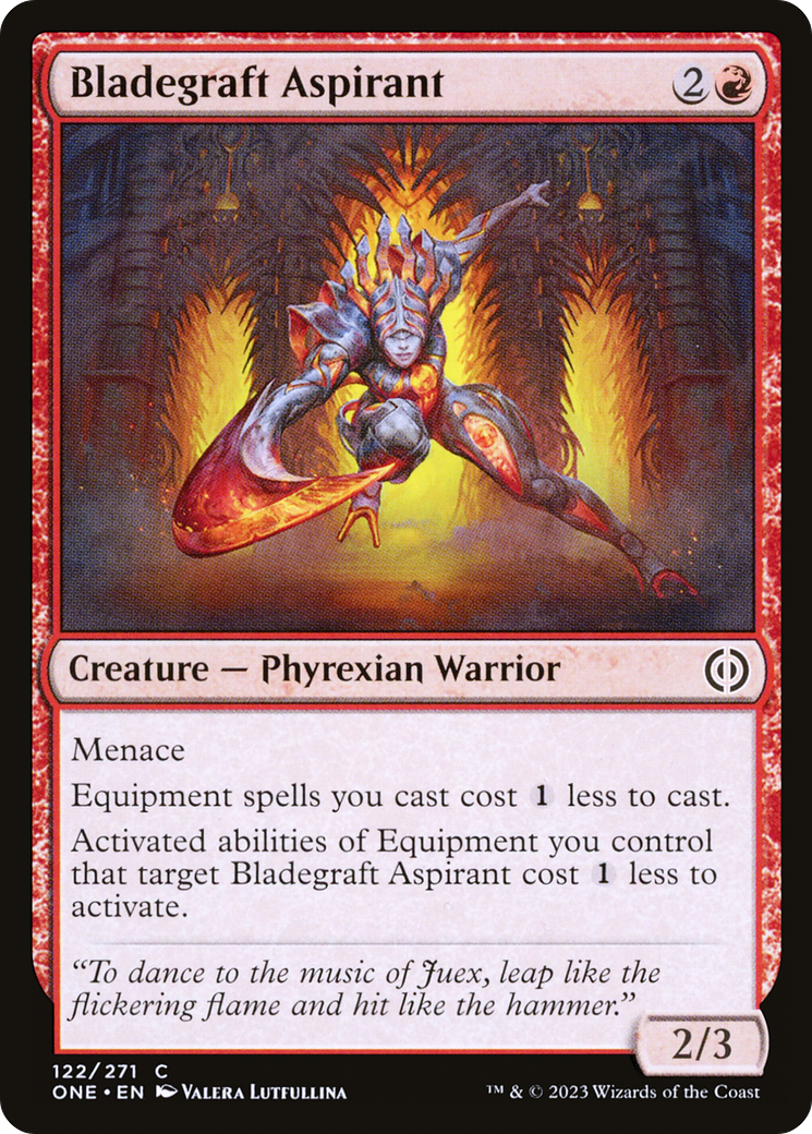 Bladegraft Aspirant [Phyrexia: All Will Be One] | Anubis Games and Hobby