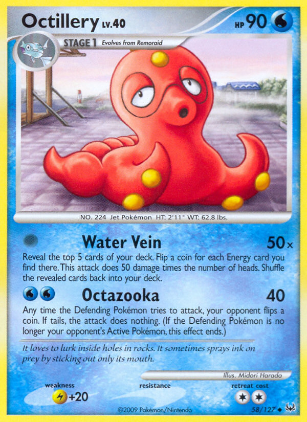 Octillery (58/127) [Platinum: Base Set] | Anubis Games and Hobby