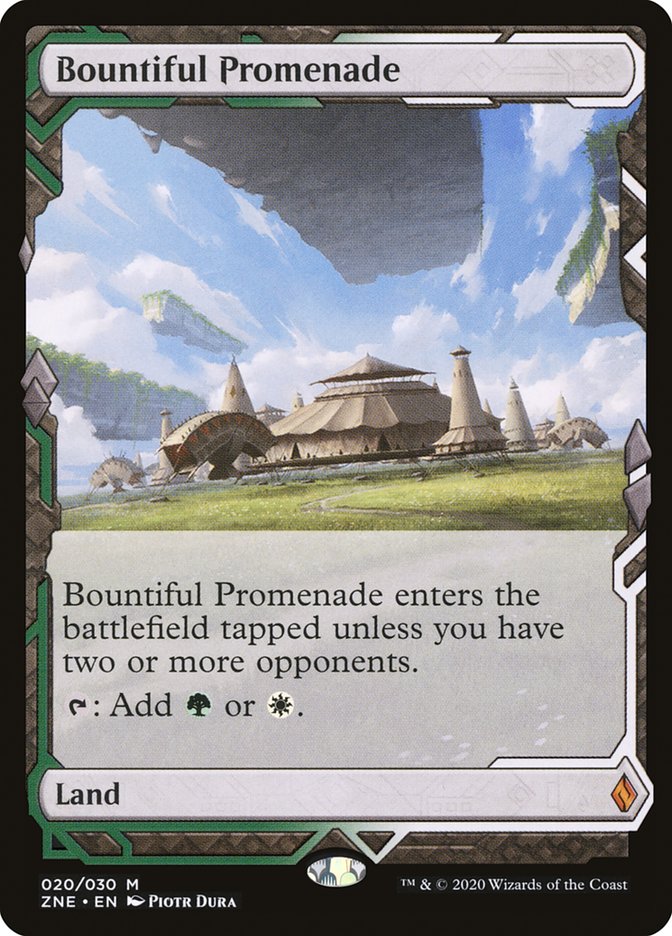 Bountiful Promenade (Expeditions) [Zendikar Rising Expeditions] | Anubis Games and Hobby