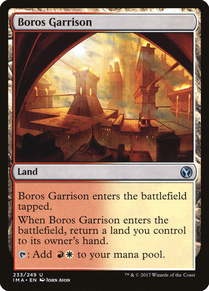 Boros Garrison [Iconic Masters] | Anubis Games and Hobby