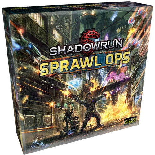 Shadowrun RPG: Sprawl Ops Board Game | Anubis Games and Hobby