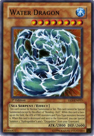 Water Dragon [EEN-EN015] Super Rare | Anubis Games and Hobby