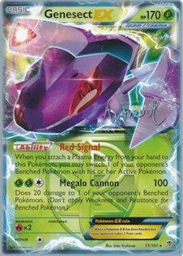 Genesect EX (11/101) (Emerald King - Andrew Estrada) [World Championships 2014] | Anubis Games and Hobby