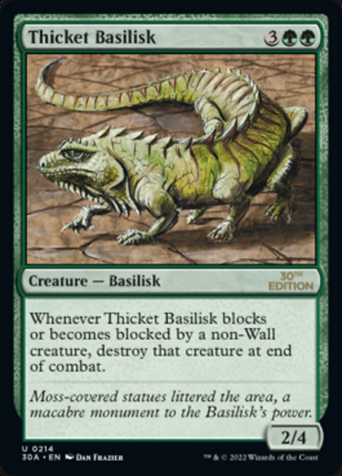Thicket Basilisk [30th Anniversary Edition] | Anubis Games and Hobby