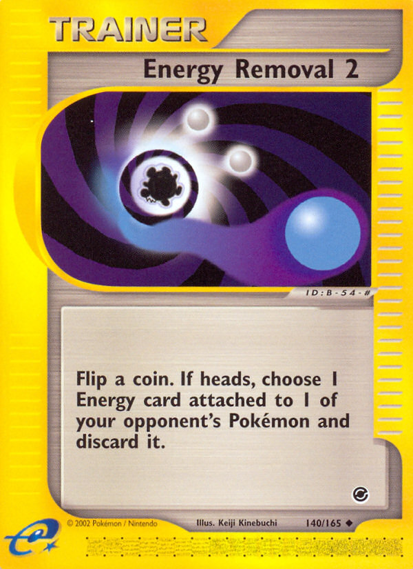 Energy Removal 2 (140/165) [Expedition: Base Set] | Anubis Games and Hobby