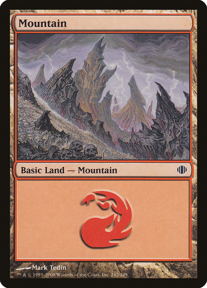 Mountain (242) [Shards of Alara] | Anubis Games and Hobby