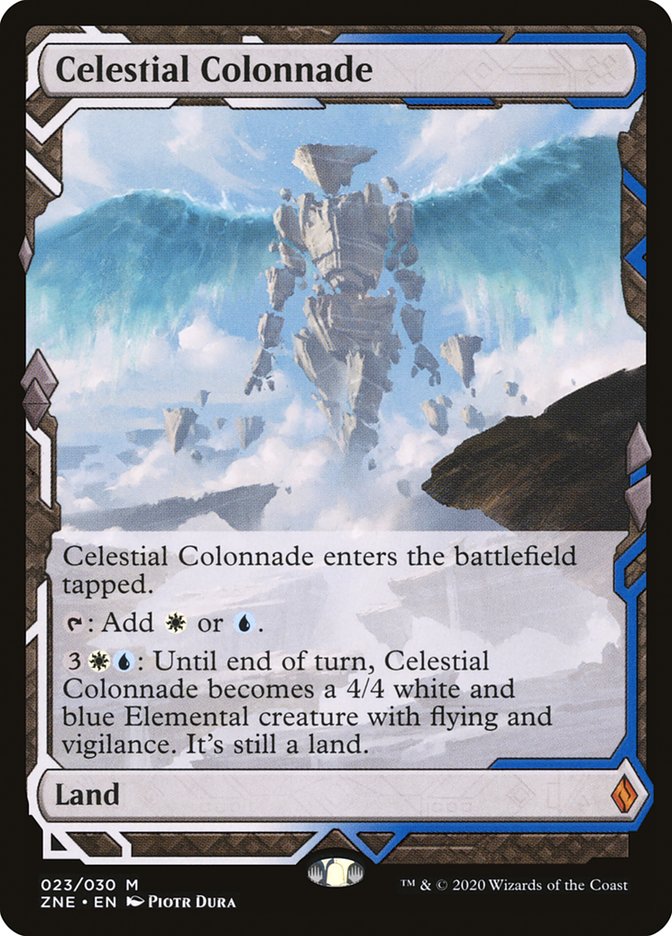 Celestial Colonnade (Expeditions) [Zendikar Rising Expeditions] | Anubis Games and Hobby