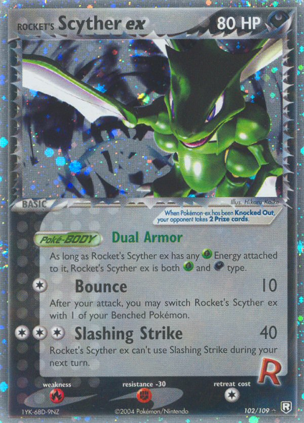 Rocket's Scyther ex (102/109) [EX: Team Rocket Returns] | Anubis Games and Hobby