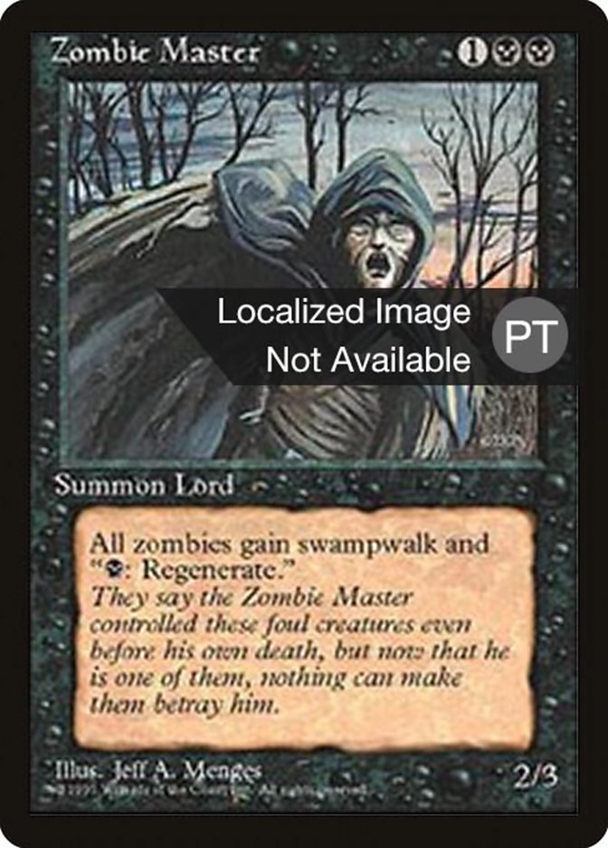 Zombie Master [Fourth Edition (Foreign Black Border)] | Anubis Games and Hobby