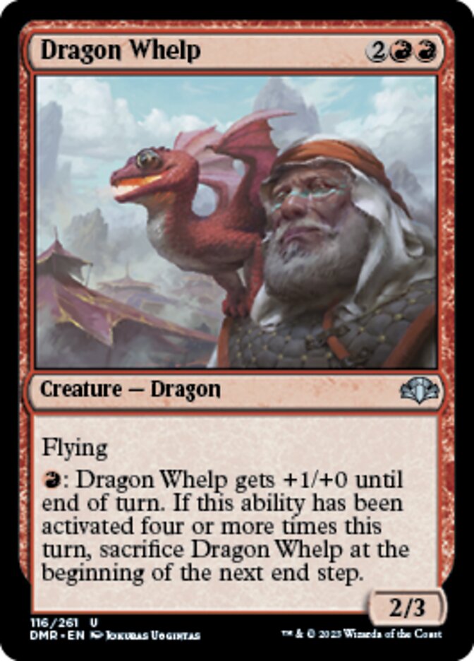 Dragon Whelp [Dominaria Remastered] | Anubis Games and Hobby