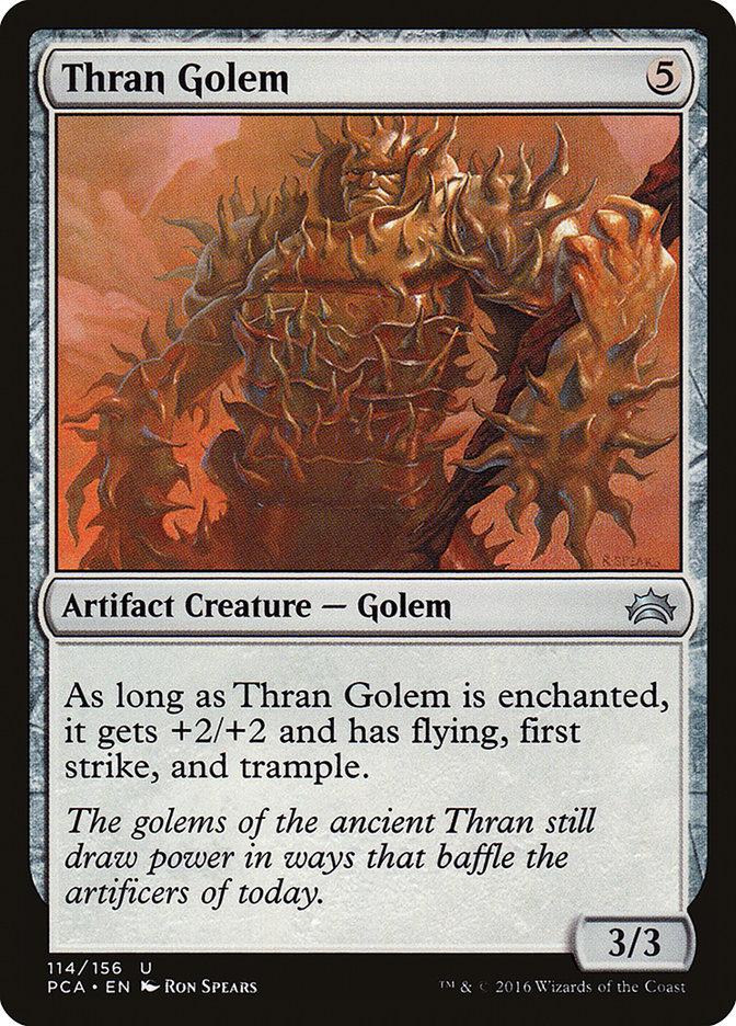 Thran Golem [Planechase Anthology] | Anubis Games and Hobby