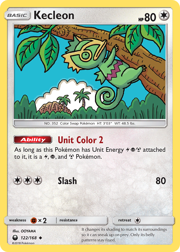 Kecleon (122/168) [Sun & Moon: Celestial Storm] | Anubis Games and Hobby