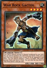 War Rock Gactos [BLVO-EN094] Super Rare | Anubis Games and Hobby