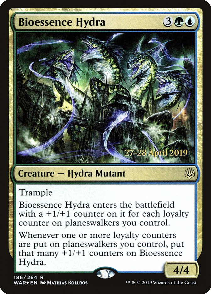 Bioessence Hydra [War of the Spark Prerelease Promos] | Anubis Games and Hobby