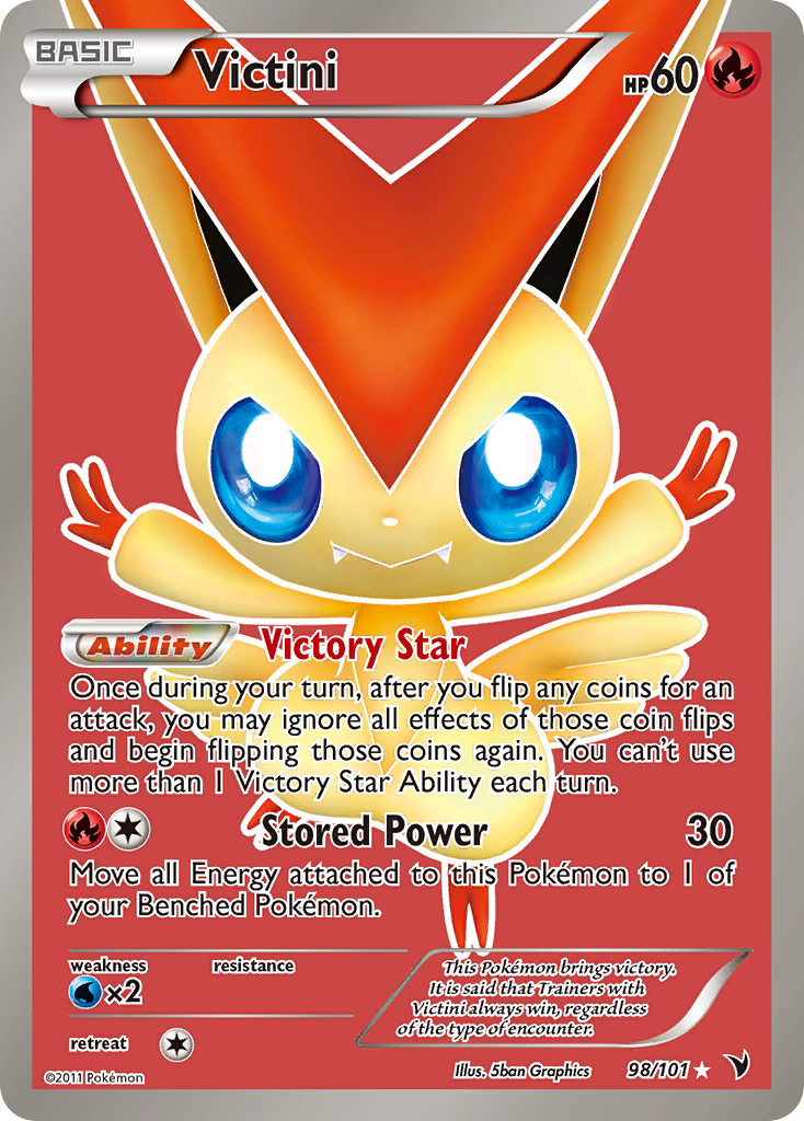 Victini (98/101) [Black & White: Noble Victories] | Anubis Games and Hobby