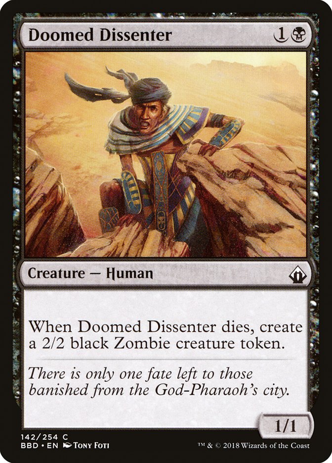 Doomed Dissenter [Battlebond] | Anubis Games and Hobby