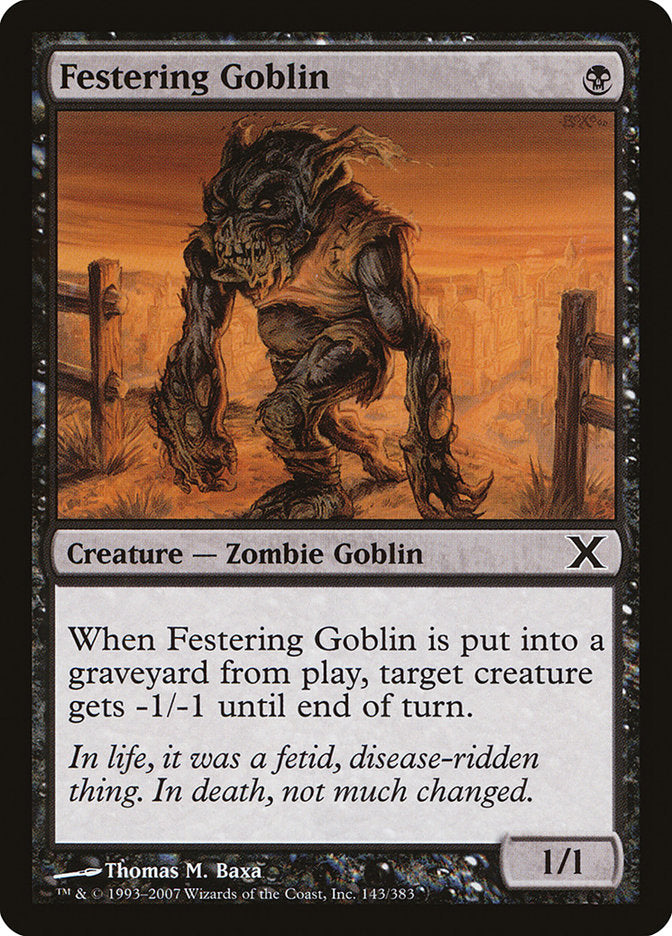 Festering Goblin [Tenth Edition] | Anubis Games and Hobby