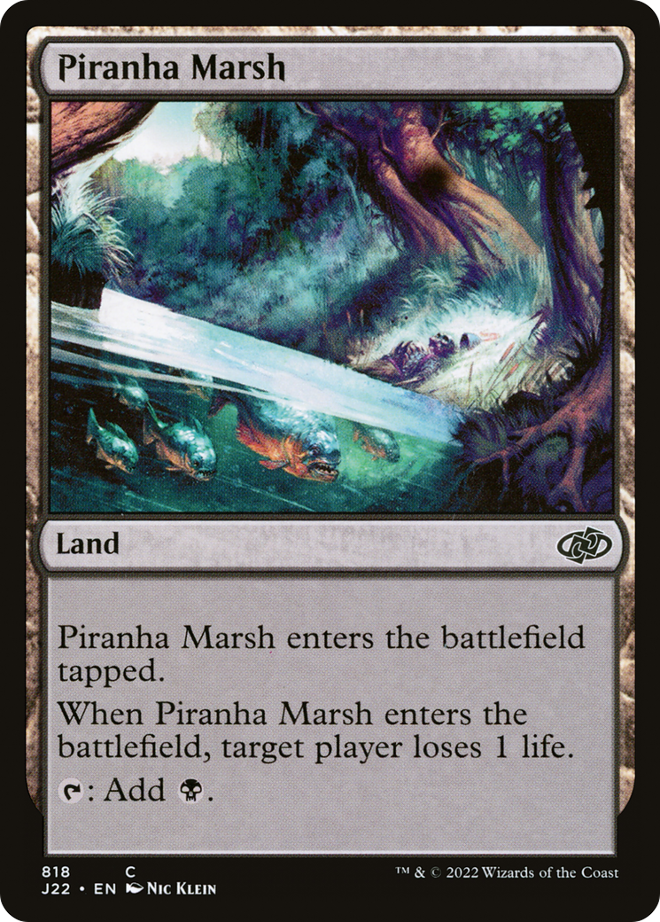 Piranha Marsh [Jumpstart 2022] | Anubis Games and Hobby