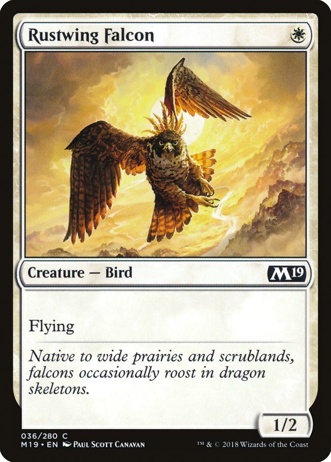 Rustwing Falcon [Core Set 2019] | Anubis Games and Hobby