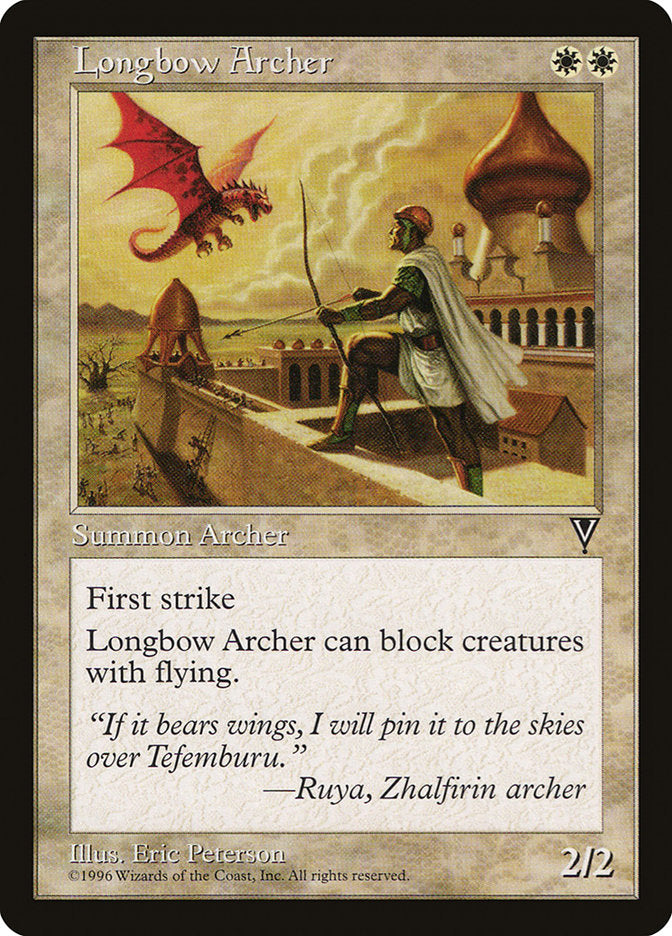 Longbow Archer [Visions] | Anubis Games and Hobby