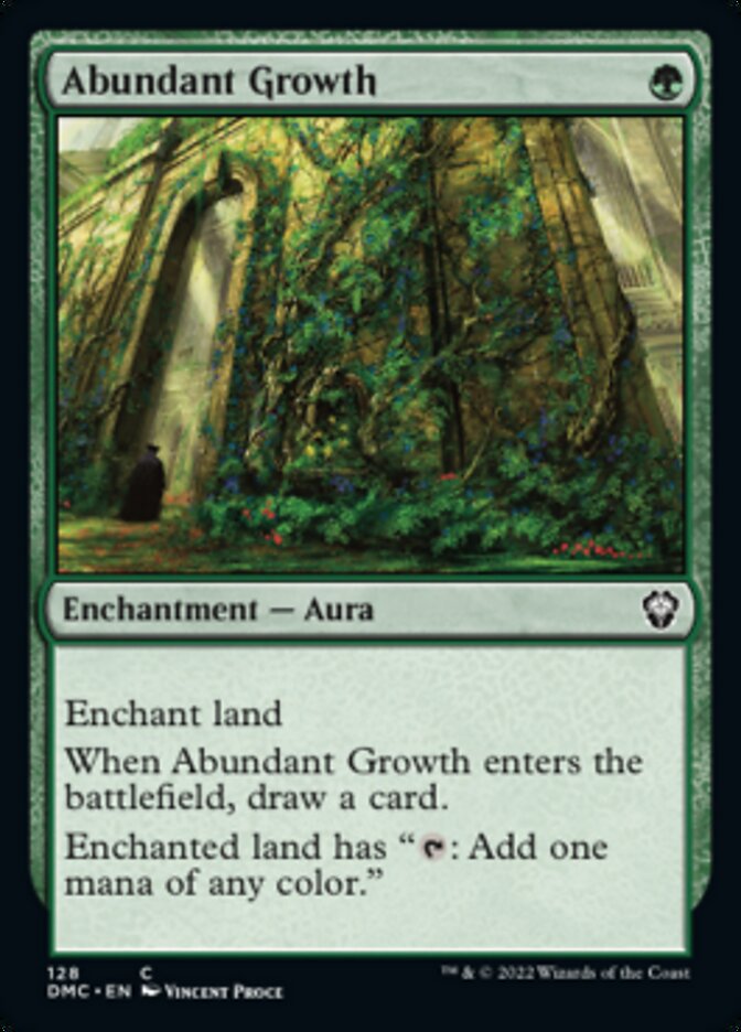 Abundant Growth [Dominaria United Commander] | Anubis Games and Hobby