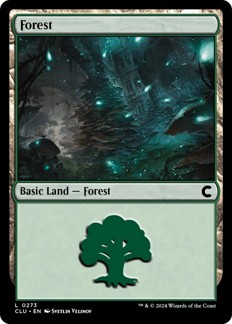 Forest (0273) [Ravnica: Clue Edition] | Anubis Games and Hobby