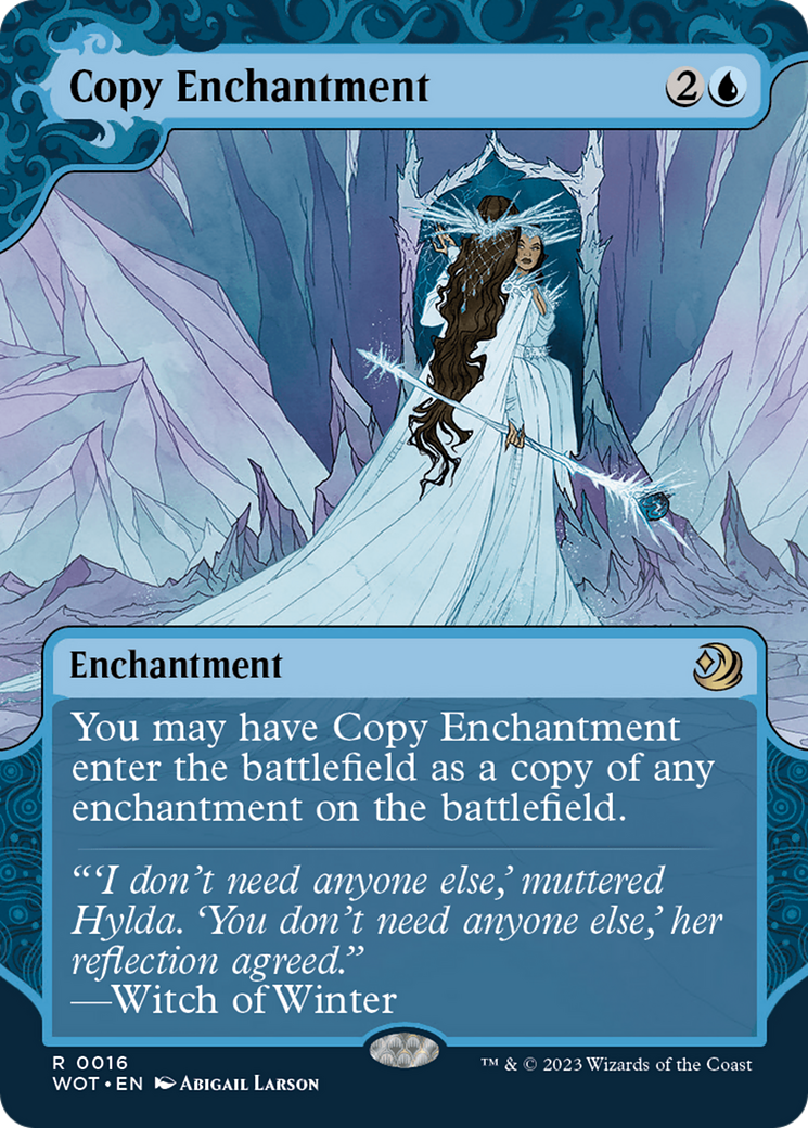Copy Enchantment [Wilds of Eldraine: Enchanting Tales] | Anubis Games and Hobby