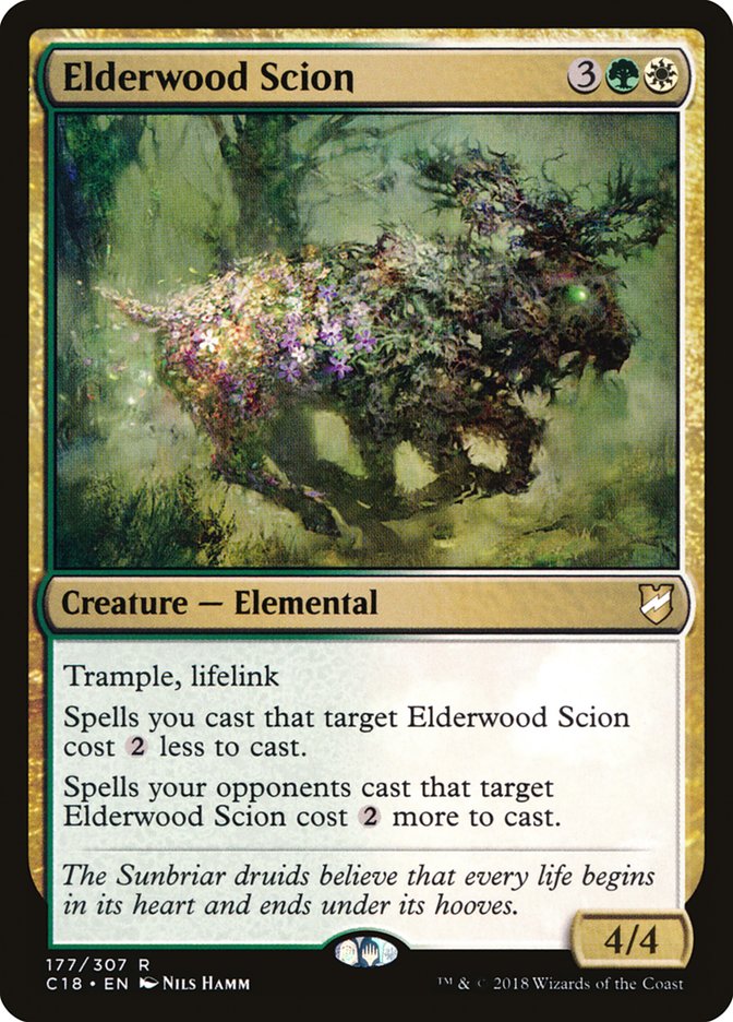 Elderwood Scion [Commander 2018] | Anubis Games and Hobby