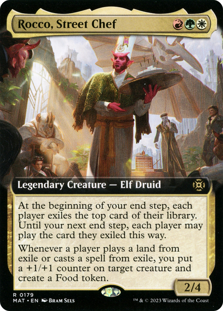 Rocco, Street Chef (Extended Art) [March of the Machine: The Aftermath] | Anubis Games and Hobby