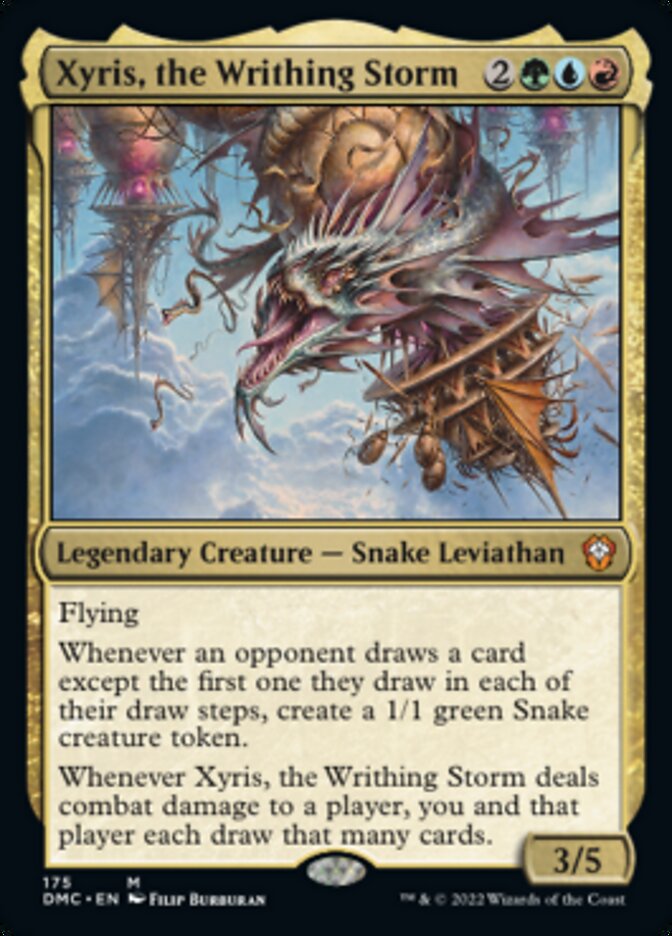 Xyris, the Writhing Storm [Dominaria United Commander] | Anubis Games and Hobby