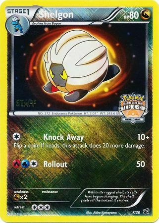 Shelgon (7/20) (Regional Championship Promo Staff) [Black & White: Dragon Vault] | Anubis Games and Hobby