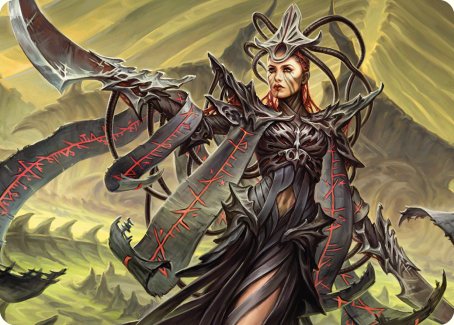 Testament Bearer Art Card [Phyrexia: All Will Be One Art Series] | Anubis Games and Hobby