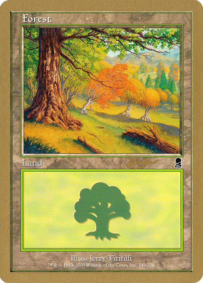 Forest (shh349) (Sim Han How) [World Championship Decks 2002] | Anubis Games and Hobby