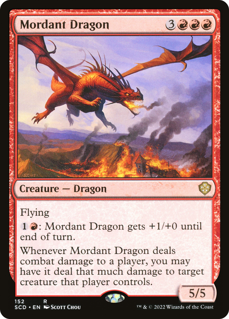 Mordant Dragon [Starter Commander Decks] | Anubis Games and Hobby