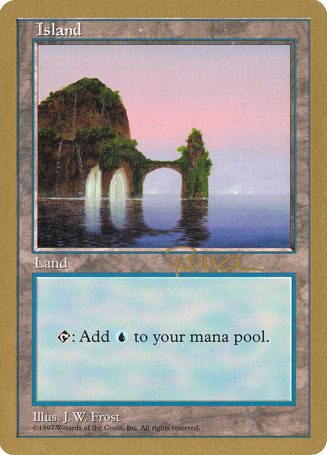 Island (pm434) (Paul McCabe) [World Championship Decks 1997] | Anubis Games and Hobby