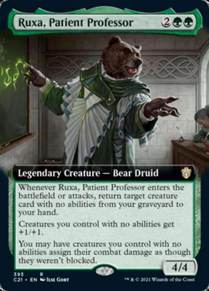 Ruxa, Patient Professor (Extended Art) [Commander 2021] | Anubis Games and Hobby