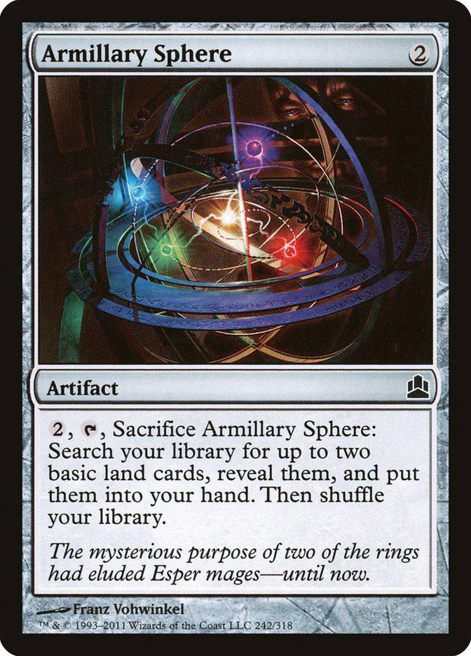 Armillary Sphere [Commander 2011] | Anubis Games and Hobby