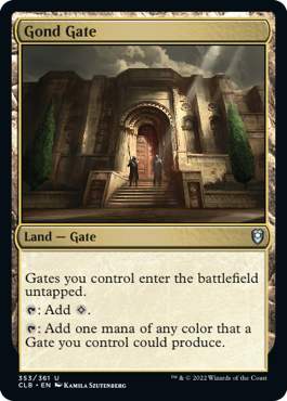 Gond Gate [Commander Legends: Battle for Baldur's Gate] | Anubis Games and Hobby