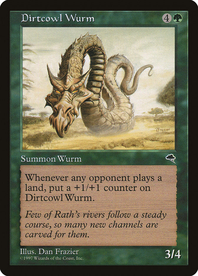 Dirtcowl Wurm [Tempest] | Anubis Games and Hobby